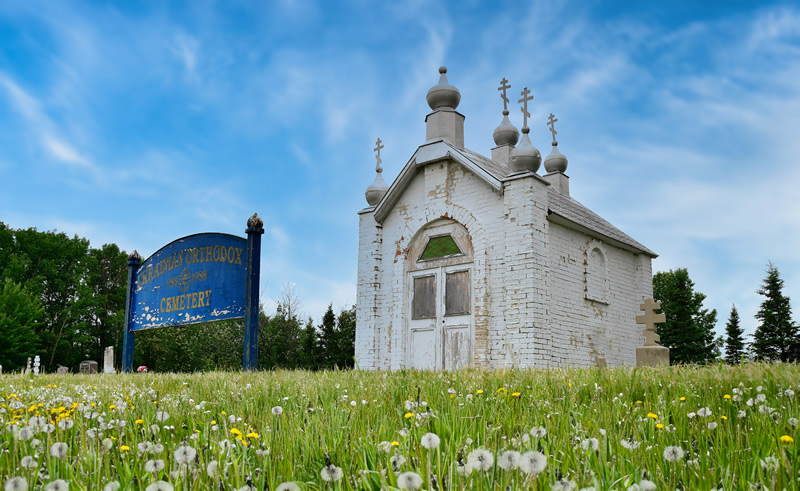 Brick Church by Darlene Perkin